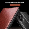 QIALINO Eleganckie Skórzane Etui do Samsung Galaxy S25 Ultra czarne