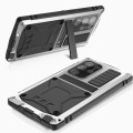 R-JUST Pancerne Etui Antywstrząsowe do Samsung Galaxy S25 Ultra srebrne