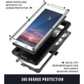 R-JUST Pancerne Etui Antywstrząsowe do Samsung Galaxy S25 Ultra srebrne