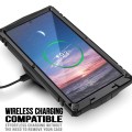 R-JUST Pancerne Etui Antywstrząsowe do Samsung Galaxy S25 Ultra czarne