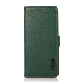 Skórzane Etui KHAZNEH z FRID do Samsung Galaxy A55 zielone
