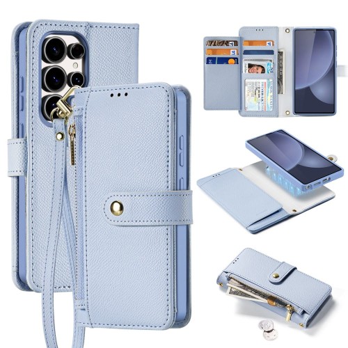 Etui Pokrowiec Portfel Dux Ducis do Samsung Galaxy S25 Ultra niebieski