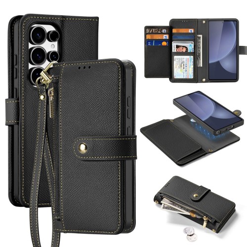 Etui Pokrowiec Portfel Dux Ducis do Samsung Galaxy S25 Ultra czarny