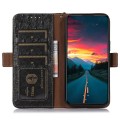 Skórzane Etui Pokrowiec do Samsung Galaxy S25 Ultra czarne
