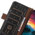 Skórzane Etui Pokrowiec do Samsung Galaxy S25 Ultra czarne