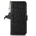 Skórzane Etui Pokrowiec do Samsung Galaxy S25 Ultra czarne