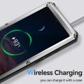 R-JUST Pancerne Etui Antywstrząsowe do Samsung Galaxy S25 Ultra srebrne
