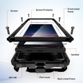 R-JUST Pancerne Etui Antywstrząsowe do Samsung Galaxy S25 Ultra czarne