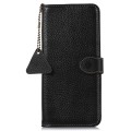 Skórzane Etui RFiD do Samsung Galaxy S25 Ultra czarne