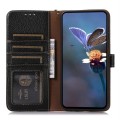Skórzane Etui RFiD do Samsung Galaxy S25 Ultra czarne
