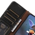 Skórzane Etui RFiD do Samsung Galaxy S25 Ultra czarne
