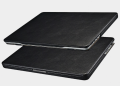 iCarer Skórzane Etui Obudowa do Macbook Pro 14 2021-2024 czarne