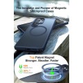 TORRAS Etui z MagSafe do Samsung Galaxy S25 Ultra granatowe