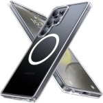  TORRAS Etui z MagSafe do Samsung Galaxy S25 Ultra transparentne