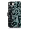 Eleganckie Skórzane Etui Pokrowiec do iPhone 16e zielone