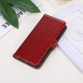 Czerwone Eleganckie Skórzane Etui Pokrowiec do iPhone 16e
