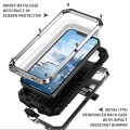R-JUST Pancerne Etui Antywstrząsowe do iPhone 16e srebrne