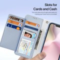 Eleganckie Etui Pokrowiec Portfel Dux Ducis do iPhone 16e niebieski