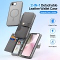 Eleganckie Etui Pokrowiec Portfel Dux Ducis do iPhone 16e szary