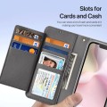 Eleganckie Etui Pokrowiec Portfel Dux Ducis do iPhone 16e szary