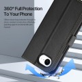 Eleganckie Etui Pokrowiec Portfel Dux Ducis do iPhone 16e czarny