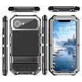 R-JUST Pancerne Etui Antywstrząsowe do iPhone 16e srebrne