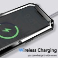 R-JUST Pancerne Etui Antywstrząsowe do iPhone 16e srebrne
