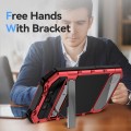 R-JUST Pancerne Etui Antywstrząsowe do iPhone 16e czerwone