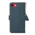 Skórzane Etui Pokrowiec z RFiD do iPhone 16e zielony