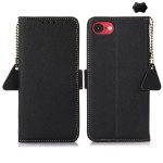 Skórzane Etui Pokrowiec z RFiD do iPhone 16e czarny