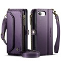 CASEME Wielofunkcyjne Etui Portfel do iPhone 16e fioletowe