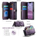 CASEME Wielofunkcyjne Etui Portfel do iPhone 16e fioletowe