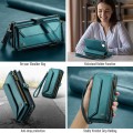 CASEME Wielofunkcyjne Etui Portfel do iPhone 16e zielone