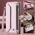CASEME Wielofunkcyjne Etui Portfel do iPhone 16e różowe