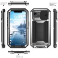 R-JUST Pancerne Etui Antywstrząsowe do iPhone 16e srebrne