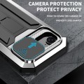 R-JUST Pancerne Etui Antywstrząsowe do iPhone 16e srebrne