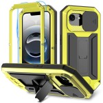 R-JUST Pancerne Etui Antywstrząsowe do iPhone 16e żółte