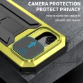 R-JUST Pancerne Etui Antywstrząsowe do iPhone 16e żółte