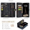CASEME Etui Pokrowiec Portfel do iPhone 16 Pro Max czarne