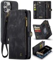 CASEME Etui Pokrowiec Portfel do iPhone 16 Pro czarne