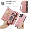 CASEME Różowe Etui Pokrowiec Portfel do iPhone 16 Plus
