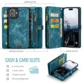 CASEME Niebieskie Etui Pokrowiec Portfel do iPhone 16 Plus