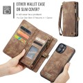 CASEME Brązowe Etui Pokrowiec Portfel do iPhone 16 Plus
