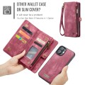 CASEME Czerwone Etui Pokrowiec Portfel do iPhone 16