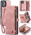CASEME Różowe Etui Pokrowiec Portfel do iPhone 16