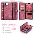 CASEME Czerwone Etui Pokrowiec Portfel do iPhone 16e