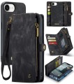 CASEME Czarne Etui Pokrowiec Portfel do iPhone 16e