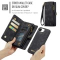 CASEME Czarne Etui Pokrowiec Portfel do iPhone 16e