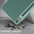Zielone Etui Smart Cover do Lenovo Tab P12 12.7 / Tab P12 Pro 2 gen