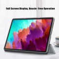 Szare Etui Smart Cover do Lenovo Tab P12 12.7 / Tab P12 Pro 2 gen